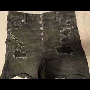 High Waisted Jean Shorts